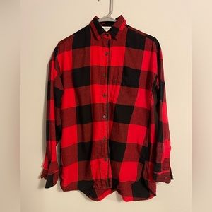 Old Navy Boyfriend Flannel Small